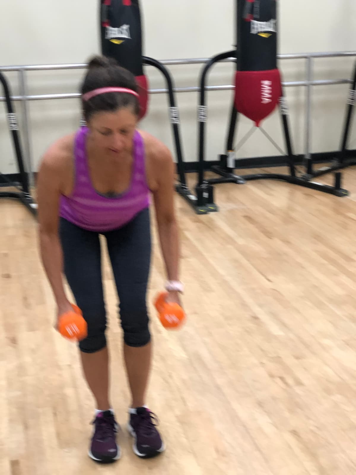 One of the last classes before Covid shutdown - Esty rowing