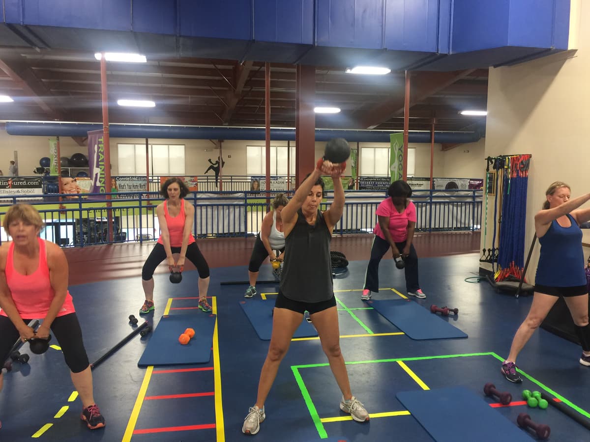 Kettlebell swings