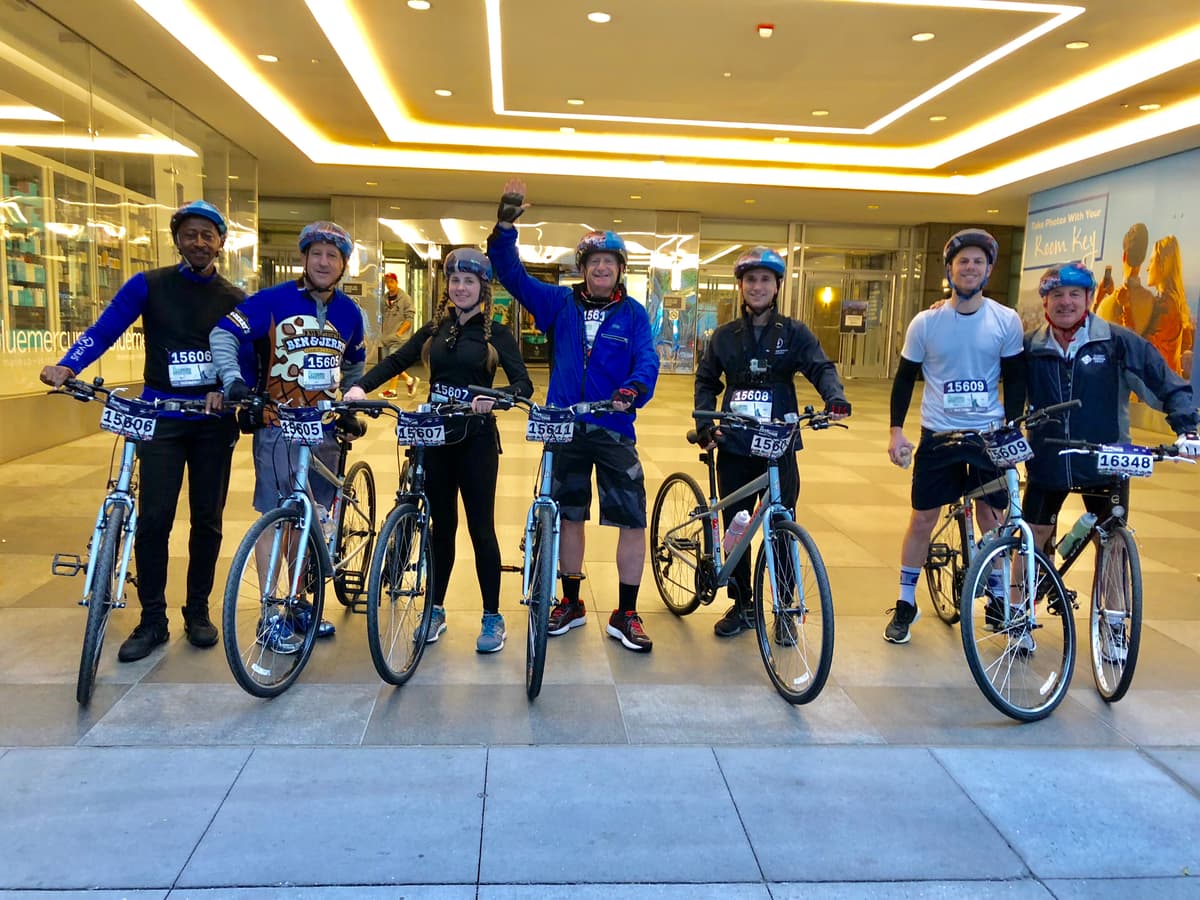 40 mile ride through 5 boros