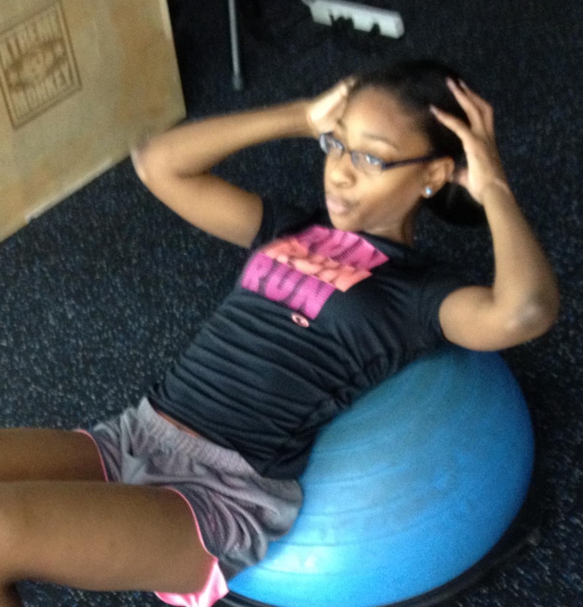 Stabilizer Ball core work