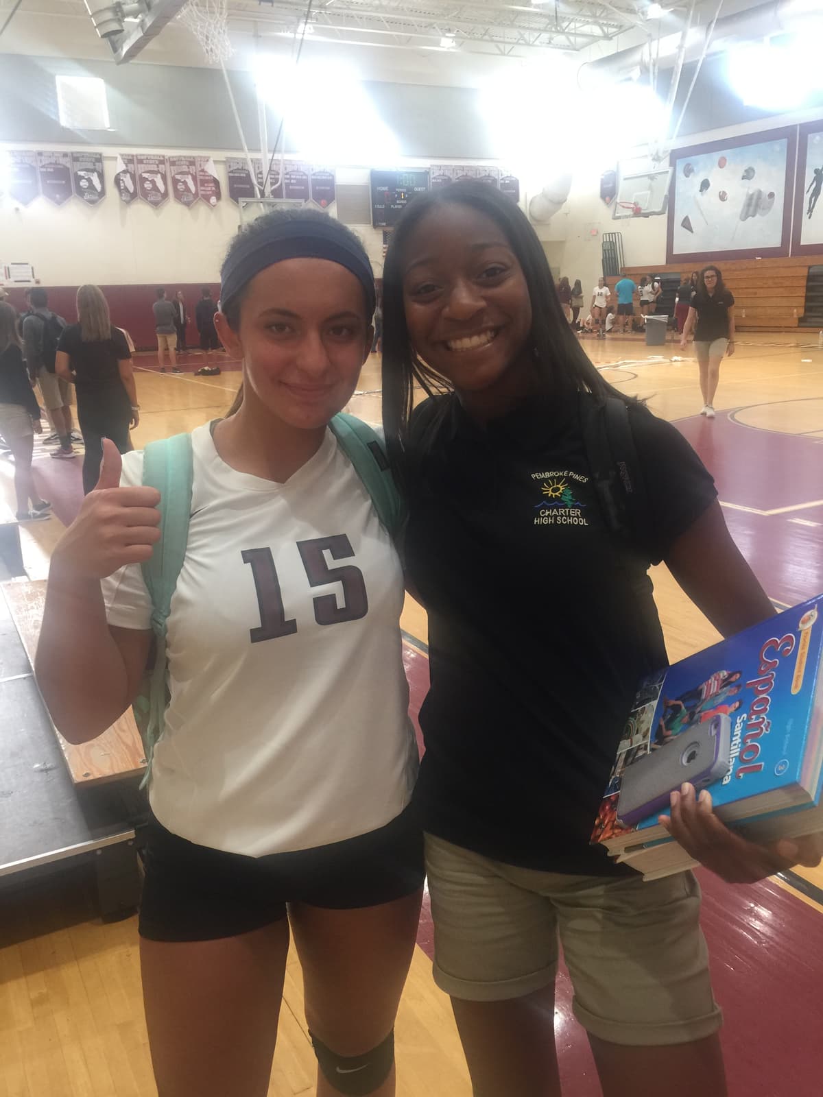 Charter High Volleyball athlete