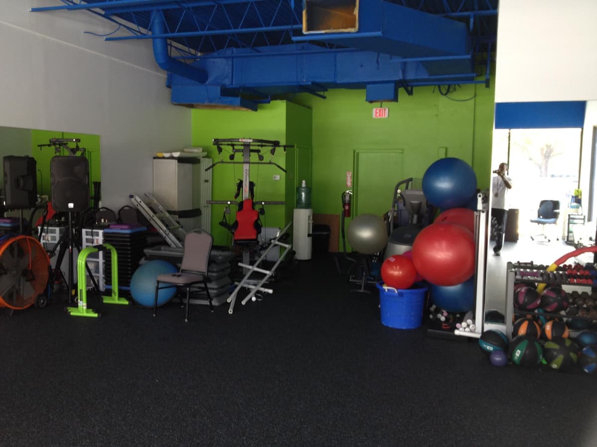 Some training equipment