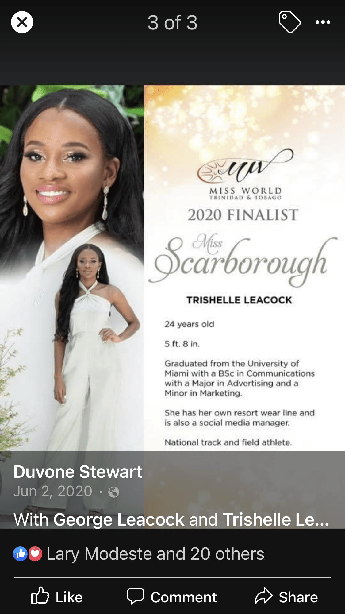 From UM Track to Beauty Queen