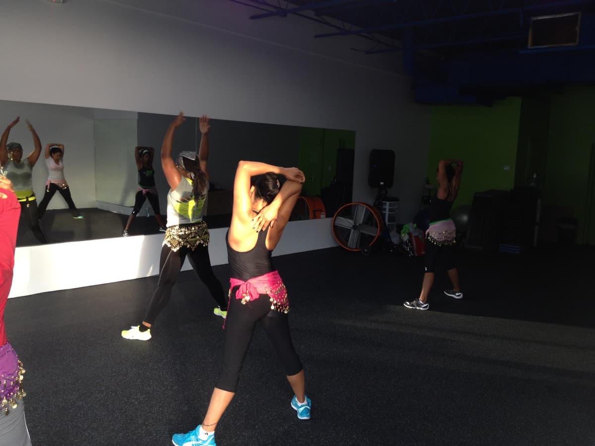 Anita zumba class