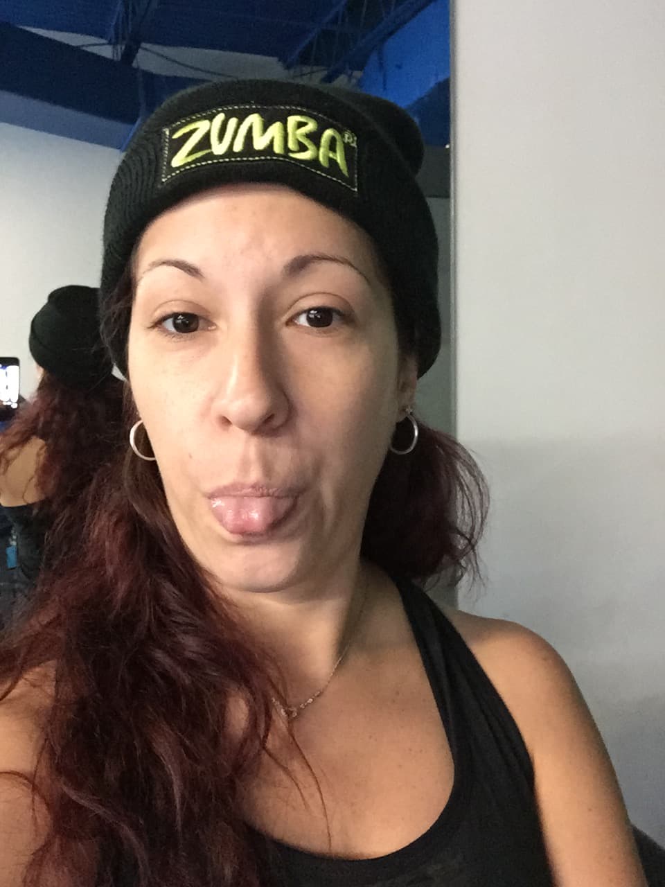Risa Clownin at the studio