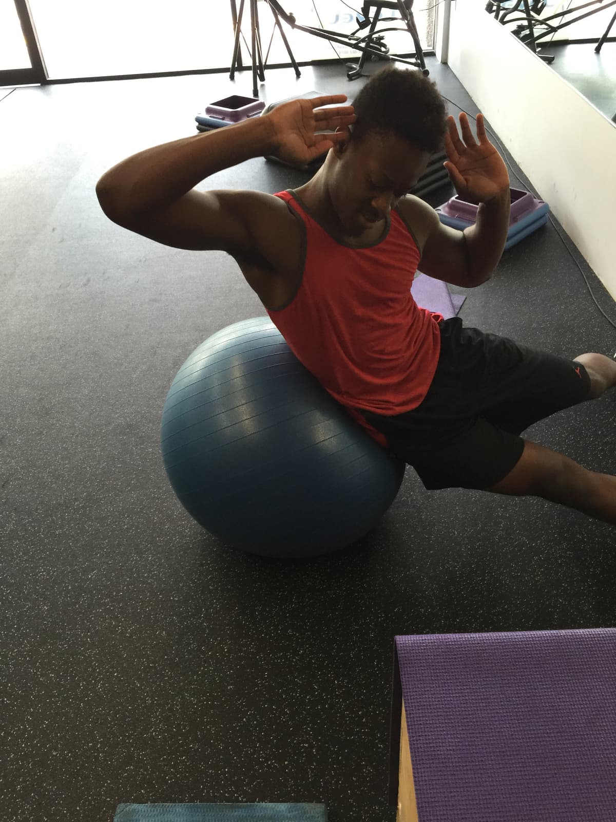 Son Trey working the core