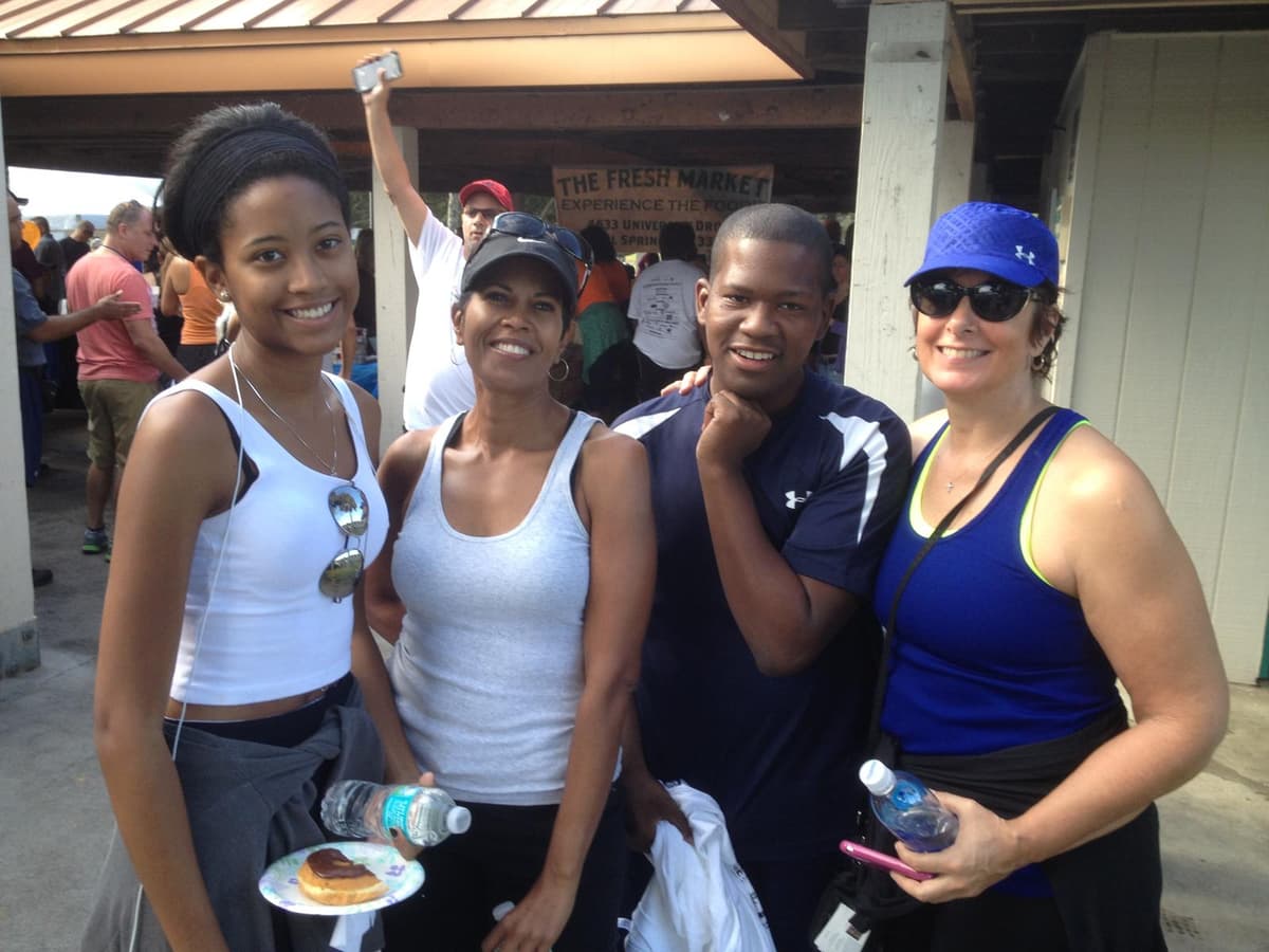 Mental Illness Walkathon with Isa, Suzette, Trent, and Karen