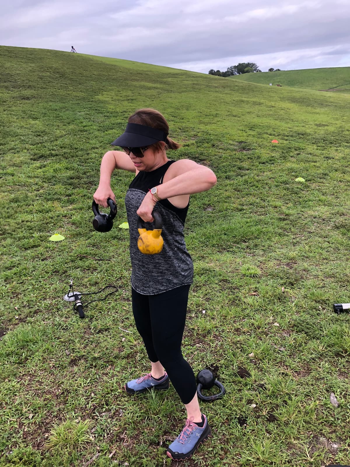 Shoulder Rows w Kettles