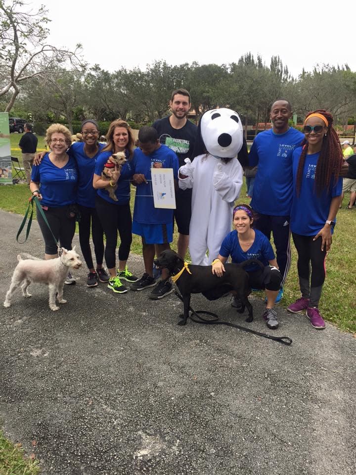 Fund raising event for service dogs
