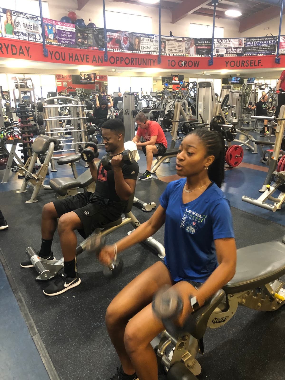 Brother and Sister putting in work together
